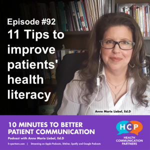 11 Tips to improve patients’ health literacy Rebroadcast