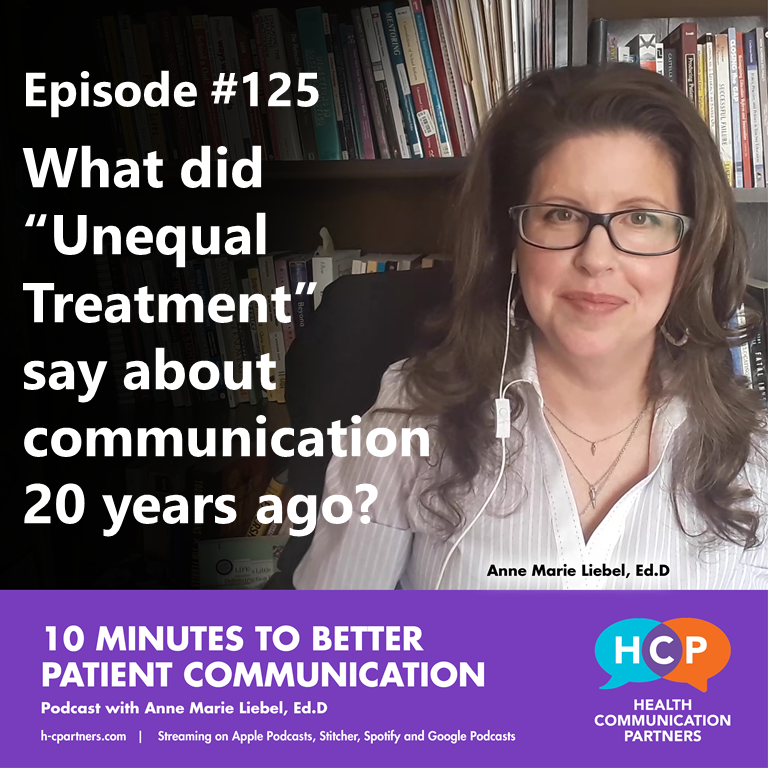 10 Minutes to Better Patient Communication 10 Minutes to Better Patient Communication