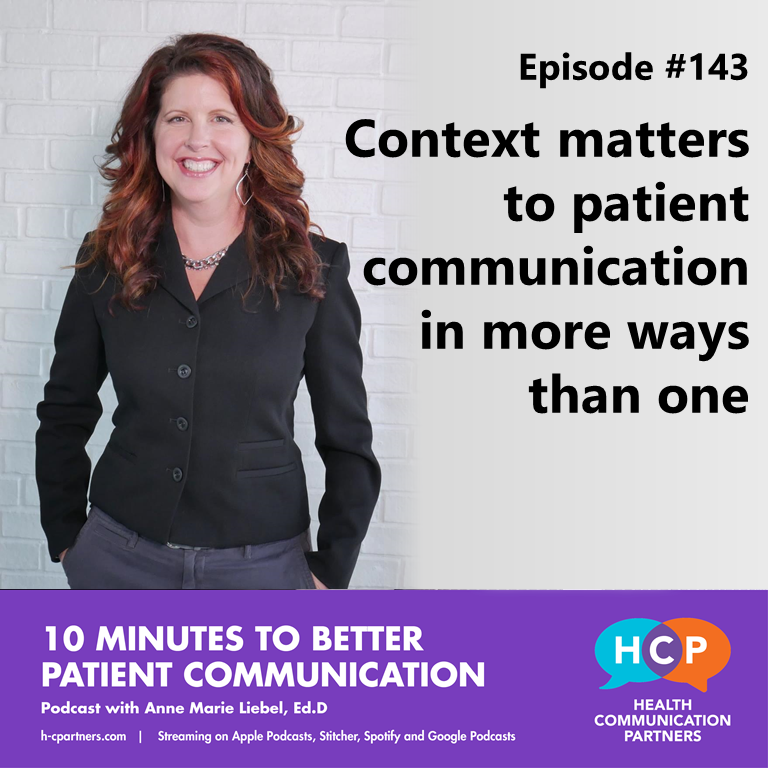 10 Minutes to Better Patient Communication 10 Minutes to Better Patient Communication