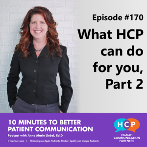 What HCP can do for you, Part 2
