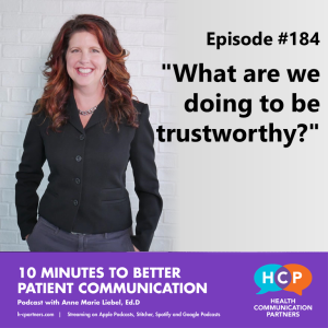 “What are we doing to be trustworthy?”