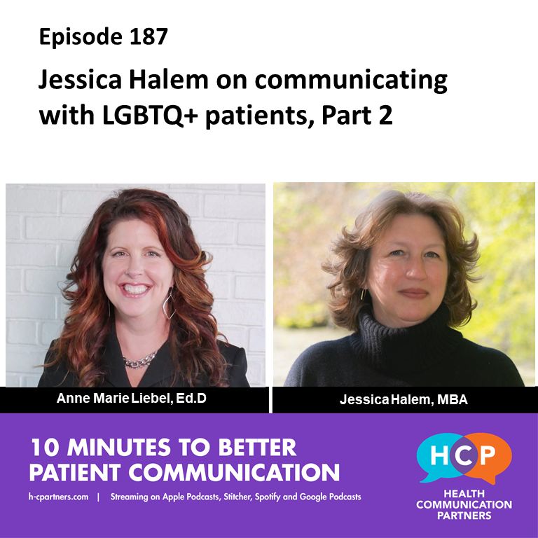 Jessica Halem on communicating with LGBTQ+ patients Part 2